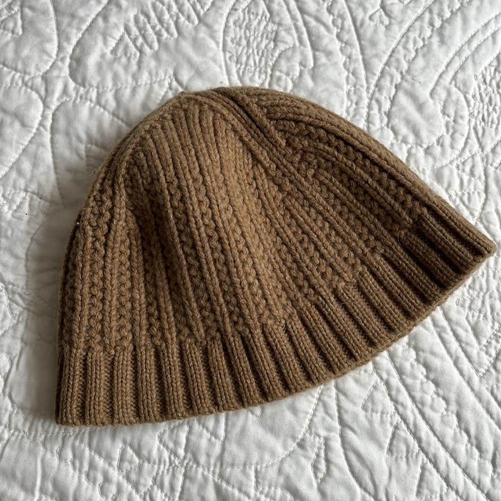 Ralph Lauren Tan Beanie Cap